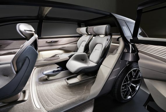 Audi revela urbansphere concept, uma sala de estar sobre rodas