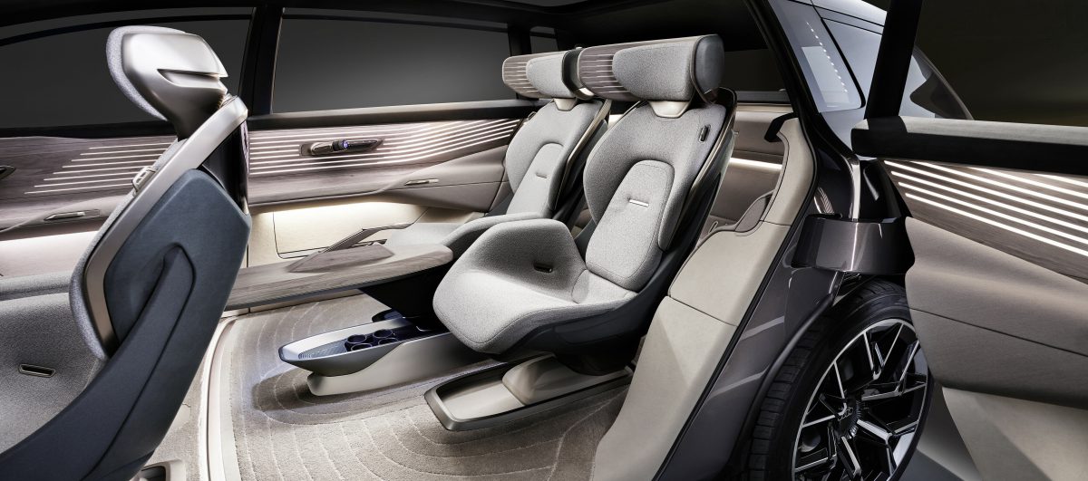 Audi revela urbansphere concept, uma sala de estar sobre rodas
