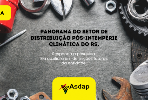 ASDAP lança pesquisa para alinhar panorama do setor de distribuição pós-intempérie