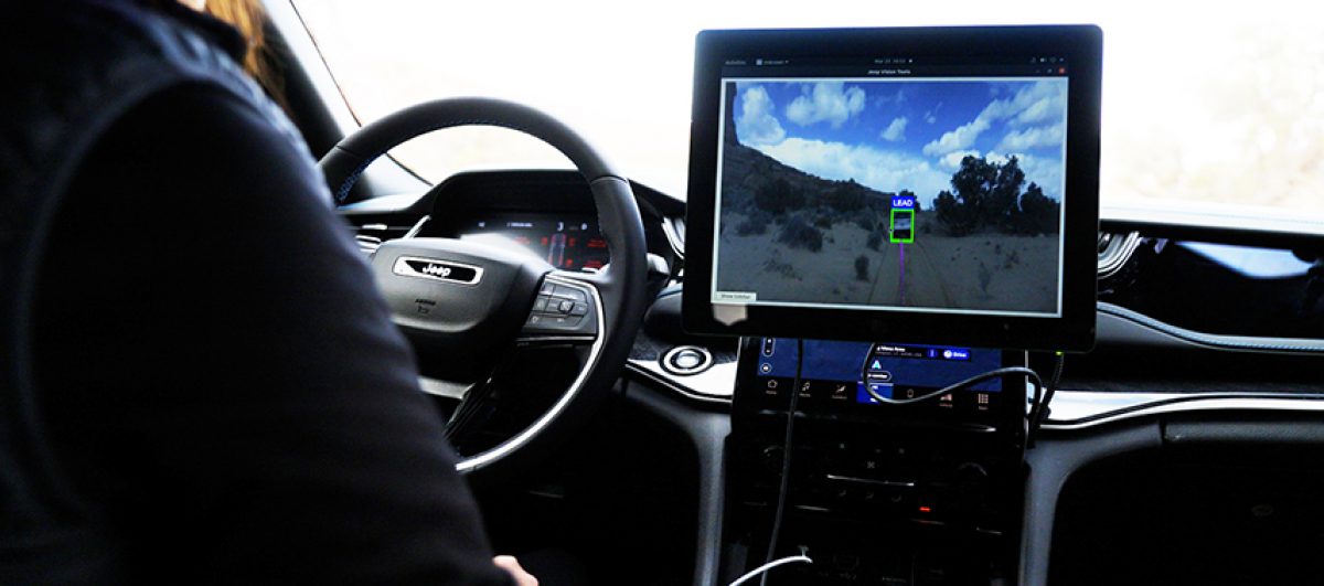 Inteligência Artificial e tecnologia de condução autônoma off-road da Jeep